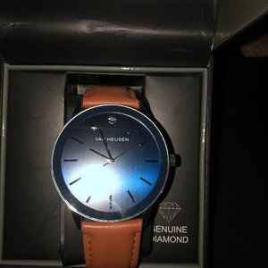 Mens Van Heusen Watch with Diamond